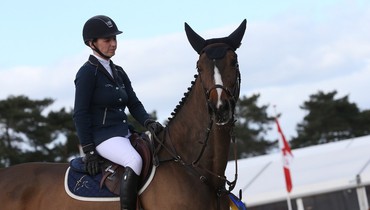 Katharina Offel to the top in the CSI2* Grand Prix in Lanaken