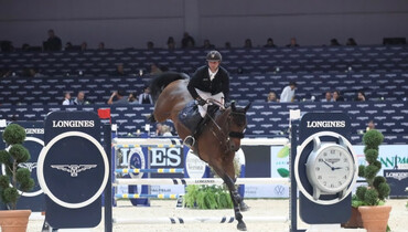Julien Anquetin and Cesus de Fougnard win the CSI5*-W 1.50m presented by Banca Passadore in Verona