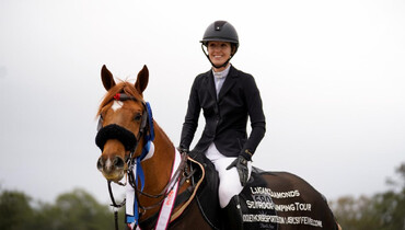 Charlotte Jacobs and Rincoola Milsean cinch win in $37,000 BetHorseSports.com FEI Welcome at Split Rock Aiken CSI2*