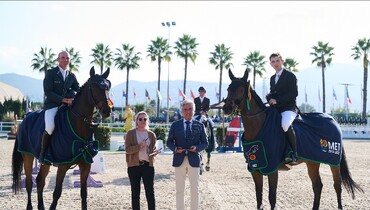 Houston and Schurtenberger tie for the win in the CSI3* 1.50m Grand Prix presented by Oliva Nova Beach & Golf Resort at Autumn MET 2022