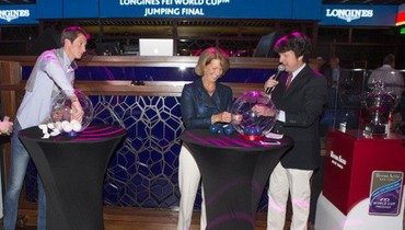The draw for the first round of the Longines FEI World Cup Final