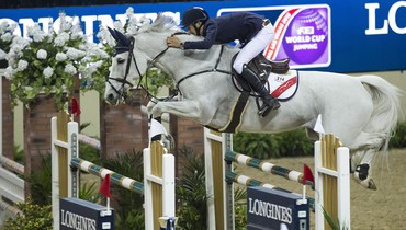 Bertram Allen to the top in the first leg of the Longines FEI World Cup Final