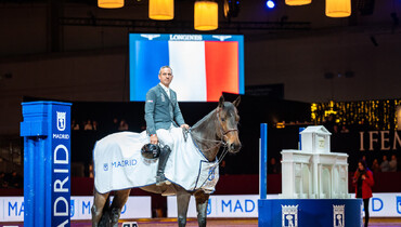 Julien Epaillard and  Caracole de La Roque fastest in Friday's CSI5*-W 1.50m Trofeo Ciudad de Madrid at Madrid Horse Week