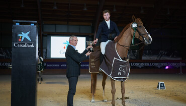 Harry Charles wins the CaixaBank Trophy in La Coruña