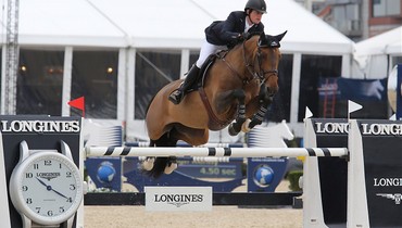 Darragh Kenny wins ahead of this evening's Grand Prix