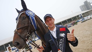 The riders showing in Shanghai