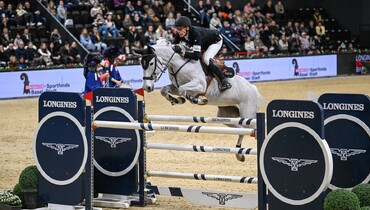 Calizi and Henrik von Eckermann unbeatable in the CSI5*-W 1.55m Championat of Basel at Longines CHI Classics Basel