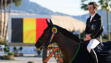 Constant Van Paescchen and Diaz du Thot open the 2023-season with a win in the CSI2* Grand Prix presented by Dammann Reitplatz- u. Sportplatzbau GmbH  in Oliva Nova