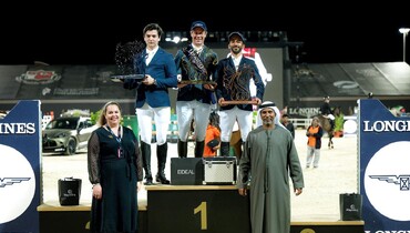 This weekend's CSI2* Grand Prix winners