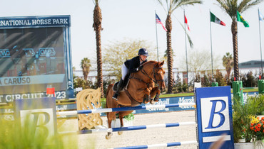 Katie Laurie rises from down under to win $50,000 CSI2* Grand Prix