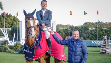 Sergio Alvarez Moya and Charisma HS kick off the Sunshine Tour with a win in the CSI4* 1.50m Pavo Trophy