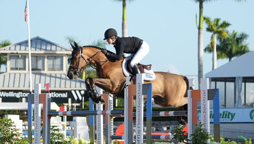 Emilie Conter races to win in CSI2* Griffis Residential 1.45m