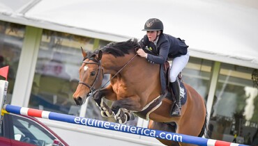 Con Quidam RB and Sanne Thijssen win the CSI4* 1.50m WKD Trophy at the Sunshine Tour