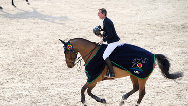 Citadin du Chatellier and Nicolas Delmotte open Spring MET II 2023 with a win in the CSI2* Grand Prix presented by Dammann Reitplatz- u. Sportplatzbau GmbH