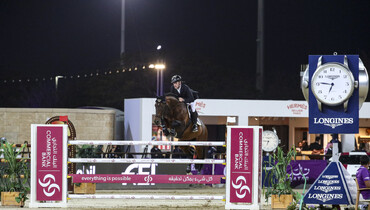 Stargold and Marcus Ehning kick off Commercial Bank CHI Al Shaqab presented by Longines with a win