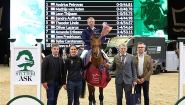 This weekend's CSI3* Grand Prix winners