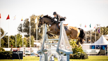 James Smith and Arkuga win the CSI4* 1.55m Diputación de Cádiz Grand Prix at the Sunshine Tour