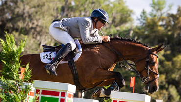 Aaron Vale wins the CSI4* $55,000 Longines Grand Prix qualifier at Live Oak International