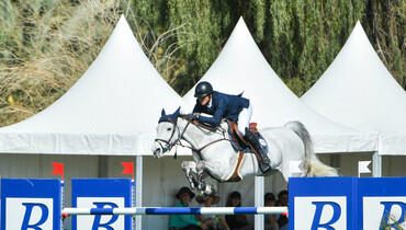Gregory Wathelet races home with $77,300 CSI4* 1.50M speed