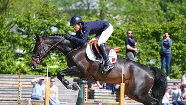 Levy, Conde Ferreira and Borel on top at CSIO Deauville