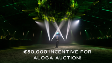 €50,000 in incentive payments for the 3rd edition of the Aloga Auction