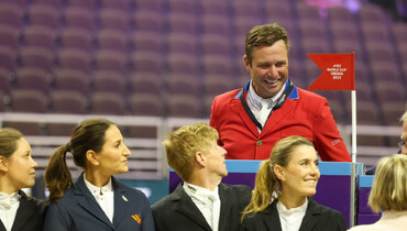 Ready, set, action! Wednesday's course walk at the Longines FEI Jumping World Cup™ Final 2023 in images