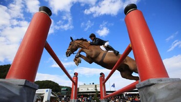 Marlon Modolo Zanotelli and Harwich VDL take the top honours in the CSI4* 1.55m Grand Prix in Arezzo