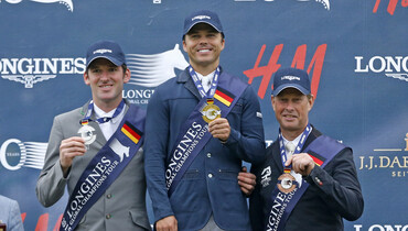 Kent Farrington unbeatable in the Longines Global Champions Tour Grand Prix in Hamburg