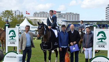 Ole Kristoffer Meland to the top in the Stutteri Ask Grand Prix in Odense