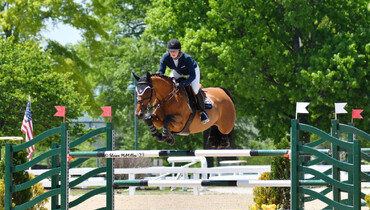 Cathleen Driscoll dominates the $38,700 1.45m Welcome Speed CSI3* to kick off the 2023 Kentucky Spring Horse Show