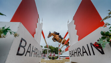 Abdel Saïd and Arpege du Ru win the Kingdom of Bahrain Stakes for The King’s Cup at Windsor