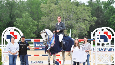 Quentin Judge and HH Zorro Z emerge victorious in the $145,100 Hagyard Lexington Grand Prix CSI3*