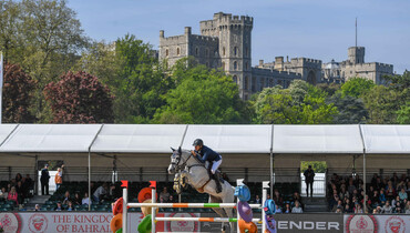 Gregory Wathelet and Clarity take the top honours in the CSI5* Manama Rose Show Stakes at Windsor