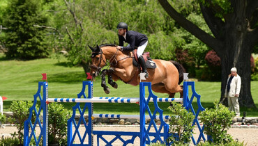 Bluman tops the field in $38,700 FEI 1.45m two-phase at 2023 Old Salem Farm Spring Horse Shows