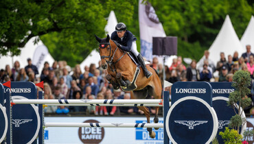 Gerrit Nieberg and Ben best in the CSI5* 1.60m Longines Grand Prix of Hamburg
