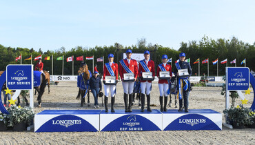 USA wins the Longines EEF Series in Uggerhalne