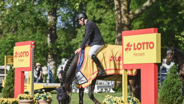 Maximilian Weishaupt and Nexus win the Lotto-Hessen Prize at CSI4* Wiesbaden