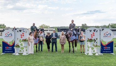 Neretnieks and Ouaddar tie for the win on the first day of CSI4* 4Foulee in Poznan