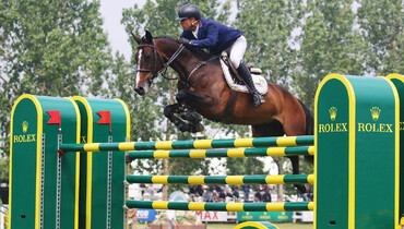 John Perez and Gigi-Carmen take the top honours in the CSI5* ‘Continental’ Grand Prix, presented by Rolex, at Spruce Meadows
