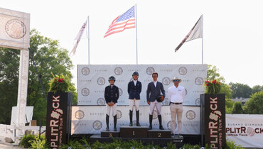 Molly Ashe Cawley and Berdien best the field to win $45,500 1.45m Welcome CSI3* at Split Rock Jumping Tour