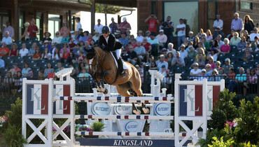 Candice King and Valinski S dominate Tryon Spring 6 adding another win in the Horseware Ireland Grand Prix