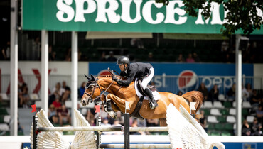 The horses and riders for CSI5* Spruce Meadows 'Pan American' 2023