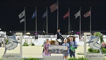Déjà vu for Lauren Balcomb & Verdini d’Houtveld Z with $150,000 CaptiveOne Advisors Grand Prix CSI3* win