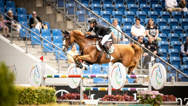 Marc Dilasser and E2K Abricot Ennemmelle fastest in the Prize of Handwerk at CHIO Aachen