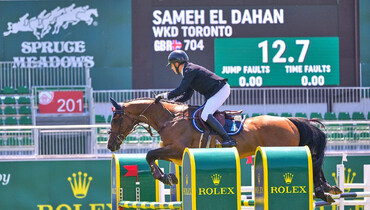 Sameh El Dahan and WKD Toronto win CSI5* 1.50m The Herd at Spruce Meadows 'Pan American'