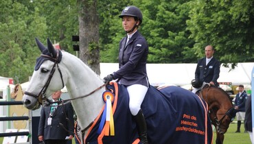 Katharina Offel and Charlie to the top in the DKB-Riders Tour GP qualifier in Wiesbaden