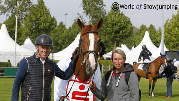 Mario Stevens and Fairmont E take the first class at CHIO Aachen