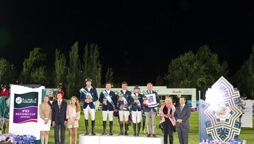 The Spanish team wins the Furusiyya FEI Nations Cup in Lisbon