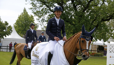 Bertram Allen on fire in the Prize of Bitburger Brewery in Aachen