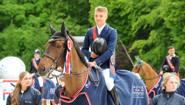 Andrzej Opłatek makes it a home win in the Baltica Equestrian Spring Tour Grand Prix
